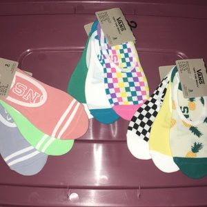 NWT, vans socks, 9 pairs total